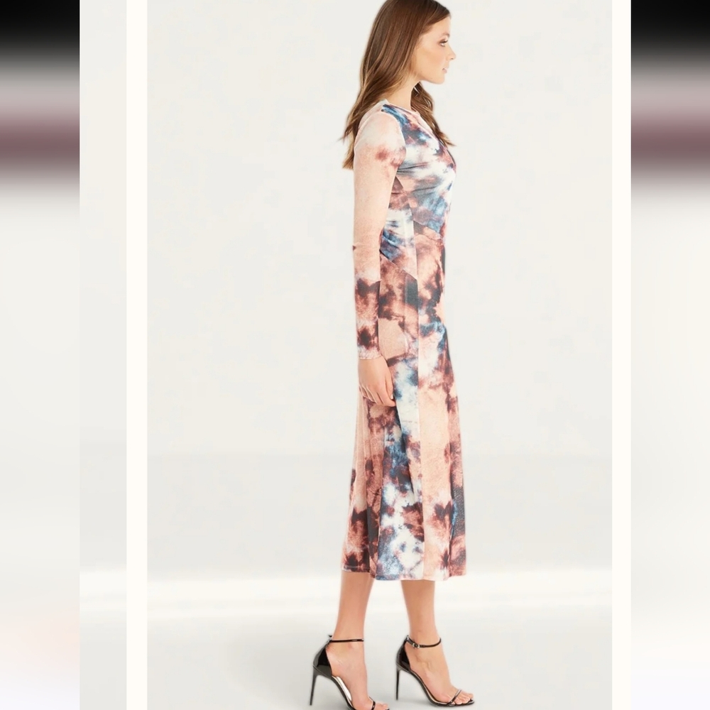 BARDOT Revolve Tie-Dye Maxi Bodycon‎ Dress - Picture 5 of 11